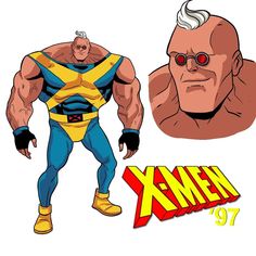 an image of the x - men character from the animated movie, which appears to be drawn