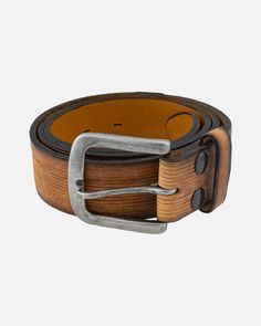 For a touch of rustic charm, enhance your everyday style effortlessly with Clay, a premium vintage belt meticulously handcrafted in the Netherlands. Clay stands out with its exceptional craftsmanship and a distinctive leather strap boasting an antique texture, complemented by faded edges and an aged appearance. PRODUCT DETAILS Width: 1.57" Material: Full-Grain Italian Leather Buckle: Sourced from Italy, nickel free Buckle color: Gold The Made To Order Collection is available on a PREORDER ONLY b Vintage Bridle Leather Belt For Everyday Use, Vintage Bridle Leather Belt With Antique Buckle, Rustic Leather Belt With Antique Buckle, Rustic Distressed Brown Belt Buckle With Antique Design, Vintage Brown Leather Belts And Suspenders With Antique Buckle, Adjustable Rustic Leather Belt, Vintage Belts And Suspenders For Everyday Use, Vintage Brown Leather Belts With Antique Buckle, Adjustable Rustic Brown Belt