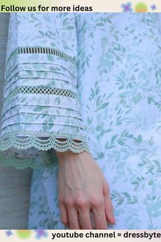 Model Sleeves, Lace Designs On Suits, Stylish Sleeves, Women Trousers Design, Full Sleeves Design, Simple Dress Casual, Kurti Sleeves Design, Lace Dress Design, Neck Designs For Suits