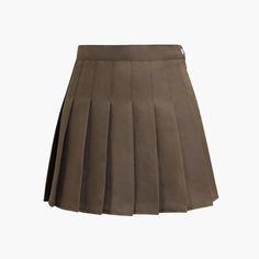 Measured In Size S Waist:26.0" Skirt Length:15.4" Hip:26.0" Fit:Regular Fit Stretch:No Stretch *** The Size I Am Selling Is A Medium Pricing Negotiable, Never Worn Brown Pleted Skirt, Brown Corduroy Pleated Skirt, Brown Pleated Short Skort, High-waisted Pleated Brown Skort, High Waist Pleated Brown Skort, High Waist Brown Pleated Skort, Brown Skort For School, Brown Pleated School Bottoms, Brown Pleated Bottoms For School