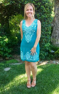 Tank Dress, Womens Clothing, Western Clothing, Summer Tank Dress, Embroidery, Jade Green with White, White V-neck Embroidered Dress For Summer, Casual V-neck Embroidered Summer Dress, V-neck Embroidered Dress For Beach With Embroidered Hem, Embroidered V-neck Tank Top For Spring, Embroidered V-neck Summer Mini Dress, Baby Tank Tops, Summer Tank Dress, Dress Embroidery, Western Clothing