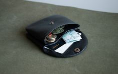 there is a wallet with some money in it