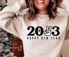 Happy 2024, Welcome 2023, Hello 2023, New Years Eve Shirt, Year Sweatshirt, New Year Svg, 2023 Svg, New Year Shirt, Funny New Year