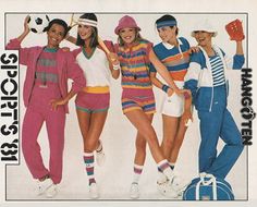 80s Sportswear, 80s Sports, New Retro Wave