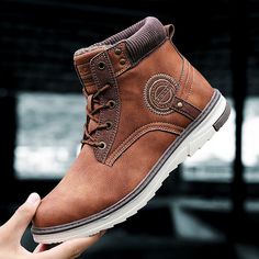 men-shoes ONLY FOR YOU 328414 - NEWCHIC Mobile Barbershop Quotes, Boot Wallet, Sneakers Drawing, Casual Ankle Boots, Mens Boots Casual, Boot Bag, Timberland Boots, Leather Ankle Boots