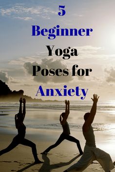 Anxious? Here are 5 beginner yoga poses to help with anxiety! They also help with depression. Several easy ones to start with. #yoga #health #mentalhealth #anxiety #depression #beginner Yoga Beginner, Yoga Poses For Men, Yoga Beginners, Beginner Yoga, Yoga Posen, Yoga Workouts, Yoga Exercises, Yoga Health, Yoga Postures