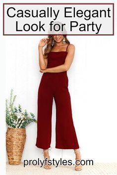 Weekend Brunch Outfit, Ultimate Spaghetti, Wide Leg Jumpsuit Casual, Black Dressy Jumpsuit, Party Style Outfit, Suspender Jumpsuit, Black Jumpsuits, Jumpsuit Casual, Jumpsuit Dressy