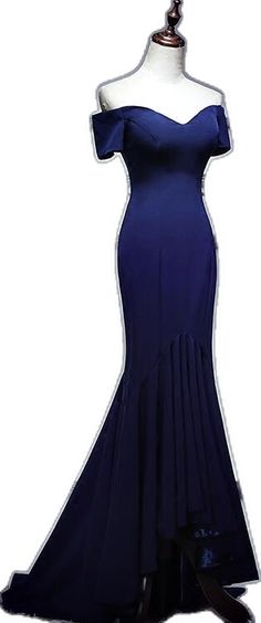 Dark Blue Mermaid Dress, Dark Blue Dress Formal Mermaid, Blue Floor-length Mermaid Dress For Formal Occasions, Luxury Blue Floor-length Strapless Dress, Luxury Blue Strapless Floor-length Dress, Mermaid Sweetheart, Blue Mermaid, Blue Evening Dresses, Prom Dresses Blue