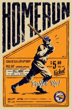 a baseball player holding a bat in front of an advertisement for the home run game