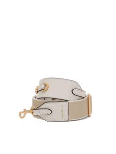 Editor's NotesJOY GRYSON's accessory is good to match with other casual bags.- White and beige tone- Gold metal used- Wide strap- Light weight- Practical itemMeasurements(in.)- Size: 1.49 * 31.88 ~ 48.81 in.- Weight: 118 gComposition & Care- Upper: Natural cowhide / Webbing: 100% polyester- Avoid direct heat and moisture- Professional cleaning is recommendedDesigner- by JOY GRYSON White And Beige, Webbing Strap, Professional Cleaning, Wide Straps, White Bag, Casual Bags, Suspenders, Cuff Bracelets, Gold Metal