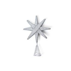 a christmas tree topper with a star on it