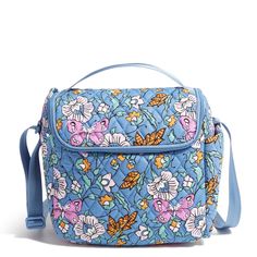 The adjustable strap on the Lunch Crossbody allows for comfortable, hands-free carrying, making it easy to take your lunch with you wherever you go. Outlet Exclusive Exterior features a side slip pocket Zip closure Capacity 8 L. Dimensions: 10. 0" w x 8. 5" h x 6. 0" d Handle/Strap Handle drop 2. 0" Adjustable strap at longest drop 23. 0" Vera Bradley Outlet Lunch Crossbody in Wild Prairie, Size: 8 L Top Gifts For Women, Fashion Umbrella, Work Backpack, Cooler Tote, Weekend Travel Bags, Medium Backpack, Belt Purse, Lunch Tote, Flip Flop Slippers