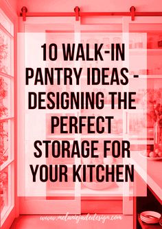 [PaidLink] 72 Walk-In Pantry Ideas - Designing The Perfect Storage For Your Kitchen - Melanie Jade Design #laundry/pantryroomdesign