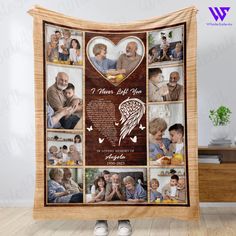 a family photo collage with the words i love you and many pictures on it