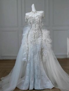 Wedding Dress Fairytale, White Tulle Wedding Dress, Fairytale Wedding Dress, Fashion Documentaries, Wedding Dress Romantic, Romantic Wedding Dress, Unique Wedding Dresses, Simple Wedding Dress, Fairy Tale Wedding Dress