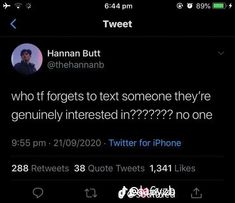 the tweet is being posted to someone on their phone, and it looks like he