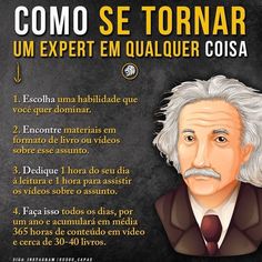 an image of the cover of a book called como se tornar um expert em qualquer cosa