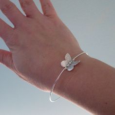 Little Butterfly Bracelet, Butterfly Jewelry, Butterfly Charm Bracelet, Silver Butterfly Bangle, Butterfly Wedding, Dainty Bangle Bracelet. $16.95, via Etsy. Adjustable Dainty Butterfly Bracelet, Silver Bracelet With Butterfly Clasp, Silver Bracelet With Butterfly Clasp For Gift, Butterfly-shaped Sterling Silver Bracelet, Silver Dainty Butterfly Bracelets, Dainty Silver Butterfly Bracelets, Silver Sterling Silver Butterfly Bracelet, Adjustable Silver Jewelry With Butterfly Clasp, Adjustable Butterfly Charm Jewelry For Wedding