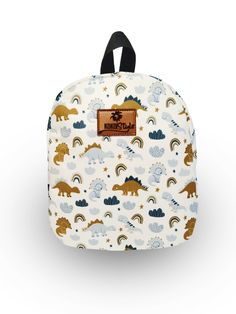 Non-personalized backpacks takes 3-5 days to ship. Personalized backpacks may require 5-9 days to ship. ■ Water Resistent ■ Small backpack is designed for toddlers and made of 1st quality cotton fabric. ■ Lined ■ Double pocket inside ■ 23 cm- 19cm- 8cm in size ■ Can be washed at 30oC/85oF or cold water. ■ Neva Home & Baby wishes a peaceful, comfortable, warm, healthy, trendy and safe first steps. Playful Backpack With Adjustable Strap For Daily Use, Fun Backpack For Everyday Use And Back To School, Cute Multicolor Backpack For Daycare, Casual Standard Backpack For Playtime, Cute School Backpack With Adjustable Strap, Playful Backpack For Daily Use, Playful Standard Backpack For Daily Use, Cute Multicolor Backpack For Playtime, Cute Multicolor Backpack For Back To School