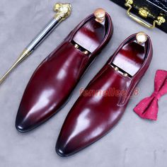 Find ideas๏ฟฝand inspiration for Men's Flat Bottom Faux Leather Soft Glossy Stylish Slip on Casual Loafers, Mens Shoes Burgundy Formal Loafers With Flat Heel, Elegant Faux Leather Slip-ons With Round Toe, Semi-formal Fall Dress Shoes With Closed Toe, Fall Semi-formal Dress Shoes With Closed Toe, Formal Faux Leather Oxfords With Flat Heel, Burgundy Slip-on Leather Shoes For Business, Burgundy Slip-on Dress Shoes For Business, Formal Round Toe Faux Leather Loafers, Formal Faux Leather Round Toe Loafers