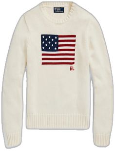 Annie Bing, Flag Sweater, Ralph Lauren Pullover, Polo Ralph Lauren Sweater, Polo Ralph Lauren Women, Ralph Lauren Women, Cream Beige, Cream Sweater, Ralph Lauren Sweater