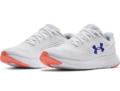 Under Armour 302414110012 Charged Impulse 2 White Size 12 Womens Running Shoes. Shooting Accessories, Womens Running, Comfortable Sneakers, Shoes White, Cool Socks, Vintage Logo, Running Women, Womens Running Shoes, Top Shoes