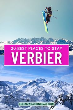 20 Best Places to Stay in Verbier Swiss Alps Skiing, Family Ski Vacation, Swiss Ski, Cozy Restaurant, Ski Family, Ski Vacation, Ski Holidays, Ski Area, Swiss Alps