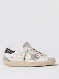 Sneakers GOLDEN GOOSE Woman color White Best White Sneakers, Brand Sneakers, Painted Sneakers, Goose Sneakers, Golden Goose Sneakers, Golden Goose Deluxe Brand, Star Sneakers, Italian Fashion Designers, Suede Sneakers