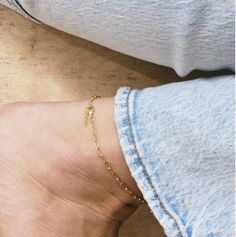 This stylish, waterproof paperclip anklet is the perfect accessory for your summer wardrobe. The anklet is designed for everyday wear in the ocean and pool, allowing you to elevate your look and make a statement. Get ready to shine in this trendy yet lifetime-durable anklet. Size: Adjustable length up tp 9.5" Width: 2.5 x 6.4mmMaterials: Sterling Silver & 14K Gold Vermeil Trendy Summer Anklets As A Gift, Trendy Anklets For Spring Season Gift, Trendy Spring Anklets Perfect For Gifts, Trendy Spring Gift Anklet, Trendy Beach Anklets, Trendy Summer Anklets For Everyday Use, Trendy Everyday Anklets For Summer, Trendy Everyday Summer Anklets, Gold Anklets For Everyday Summer Wear