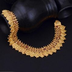 40 Grams Gold Necklace Designs, Kasu Haram, Bridal Ornaments, Maharashtrian Jewellery, Gold Haram, Pearl Mala, Mangalsutra Design, Gold Jewellry