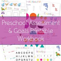 preschool printable worksheets with the words preschool and homeschool