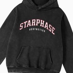 Constructed with durable cotton fabric and a roomy silhouette, this distressed hoodie features the sleek The Starphase logo and a trendy oversized design, providing both style and comfort. 420g Heavy cotton Oversized fit Washed black HQ DTG print Drop shoulder Unisex design Double-lined, dual-sided hood design Size Chart (cm) Size Length Chest Shoulder Sleeve S 70 120 56.5 56 M 72 124 58 57.5 L 74 128 59.5 59 XL 76 132 61 50.5 XXL 78 136 62.5 62 Trendy Washed Sweatshirt For Streetwear, Trendy Oversized Distressed Hoodie, Trendy Washed Black Sweatshirt For Streetwear, Trendy Oversized Distressed Sweatshirt, Black Washed Sweatshirt For Loungewear, Oversized Distressed Hoodie For Streetwear, Distressed Oversized Hoodie For Streetwear, Trendy Washed Black Hoodie For Streetwear, Acid Wash Oversized Sporty Hoodie