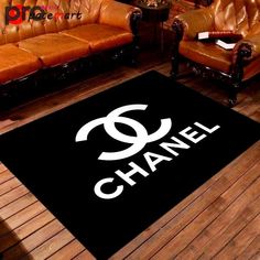 Contact us: contact@profxnz.com if you need assistance - Product Information: Rugs in living room and bedroom - Chanel logo chanel rug area rug for living room - rugs Rectangle RugFlannel surface, sponge middle, and non-slip plastic spots non-woven fabric bottom.Sponge Thickness: 6-7mm ( error: 2-3 mm).It is woven and dyed by advanced technology, good fastness, largely soft, nice water absorption, not easy to ball.Rug has 6 sizes:X-Small: 2x3ft (60* 90cm)Small: 3x5ft (91 * 152cm)Medium: 4x6ft (1 Luxury Area Rugs, Black Living Room, Area Rug For Living Room, Black Luxury, Large Carpet, Living Room Flooring, Rug For Living Room, Area Carpet, Room Flooring