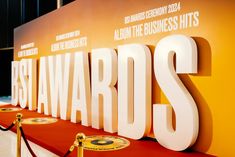 BSI AWARDS Awards Ceremony, Visual Effects, Branding