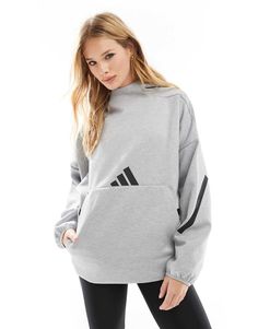 Hættetrøjer og sweatshirts fra adidas performance Casual cool: helt perfekt Fastsat hætte Sænket skuldre adidas branding Kængurulomme Elastiske kanter Afslappet pasform Adidas Branding, Jane Dress, Wide Jeans, Plus Size Skirts, White Trainers, Women Hoodies Sweatshirts, Adidas Samba, Adidas Performance, Plus Size Pregnancy