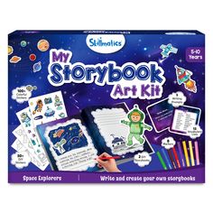 the my storybook art kit with markers and stickers