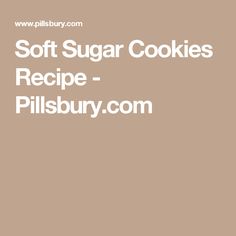 soft sugar cookies recipe on a green background