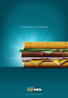 an advertisement for mcdonald's is shown with sandwiches stacked on top of each other