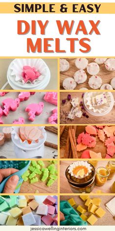 simple and easy diy wax melts that are perfect for kids to make with