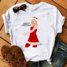 Taylor Swift Christmas T-shirt Christmas Cricut Shirts Women, Glitter Christmas Shirt, Cute Christmas Shirts Vinyl For Women, Cute Vinyl Shirts Women Christmas, Cricut Christmas Shirts Women, Teen Christmas Shirts, I Heart Hot Dads, Dads Love, Taylor Swift Christmas