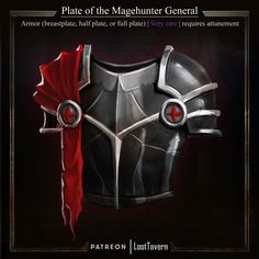 a helmet that is on top of a book cover with the title plate of the magenut general