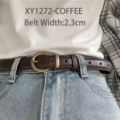 SPECIFICATIONSStyle: FashionPattern Type: SolidOrigin: CN(Origin)Model Number: 24PL001AItem Type: BeltsGender: WOMENDepartment Name: AdultBuckle Width: 3.5cmBuckle Length: 3.5cmBrand Name: DINISITONBelts Material: CowskinBelts Material: MetalBelt Width: 2.4cm Belts For Women Jeans, Leather Belts For Women, Short Sweatpants, Jogging Pants Men, Women Belt, Denim Shirt Men, China China, Jean Belts, Fashion Belts