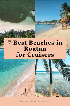 Discover the 7 Best Beaches in Roatan, Honduras Roatan Honduras, West Bay, Roatan, Travel Locations, Beach Getaways, Tropical Vacation, Turquoise Water