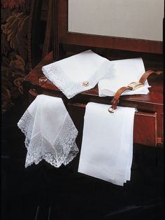 Pure White Irish linen handkerchiefs are truly a necessary indulgence for the perfectly groomed gentleman. These, classically plain, are the perfect gifts for any occasion. Set of Three. Classic Rectangular Handkerchiefs For Gifts, Classic Rectangular Handkerchiefs As Gifts, Elegant Pocket Square Gift, Elegant Rectangular Pocket Square As Gift, Elegant White Handkerchiefs For Wedding Gift, Elegant White Handkerchiefs As Gift, Elegant White Handkerchiefs Gift, Classic Wedding Pocket Square Handkerchief, Classic White Pocket Square For Formal Occasions