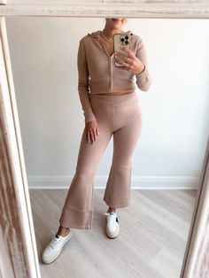 Maggie Set Two Piece Lounge Set, Taylor Swift Dress, Zip Up Top, Dresses By Length, Lounge Set, Girly Girl, New York Fashion Week, Soft Knits, Long Tops