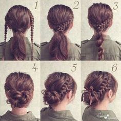 Lazy Hairstyles, Hair Hoco, Peinados Fáciles Para Cabello Corto, Braided Hairstyles Updo, Braided Updo, Hoco Hair, Perfect Shoes