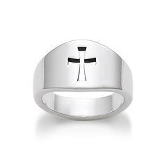 Express your personal style with this artfully crafted Wide Crosslet Ring. Ring Men, James Avery, Ring Sale, Cross Ring, Ring Size Guide, Ring Shopping, Class Ring, Personal Style, Rings For Men