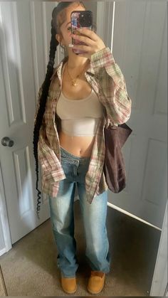 Half Button Shirt Outfit, Cute Fancy Outfits, Fancy Fall Outfits, Park Outfit Ideas, Magical Outfits, Running Errands Outfit, Fly Outfit, Clueless Outfits, Winter Fashion Outfits Casual