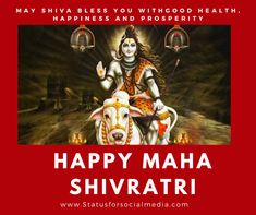 happy maha shivratri message with images and caption for whatsapp