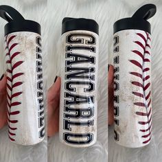 All orders ship in 7-14 days if needed sooner please pm for rush availability Baseball Tumbler Ideas, Baseball Cup, Sports Tumbler, Baseball Tumbler, Football Cups, Kids Cups, Tooth Fairy Pillow, Tumbler Personalized, Kids Baseball